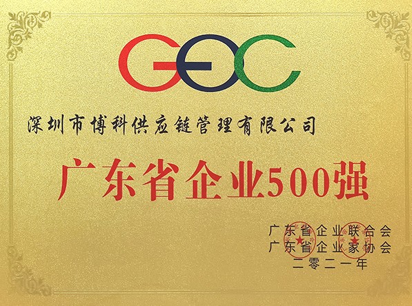 广东省企业500强